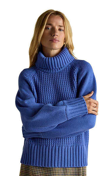 Ladies Joules Cary Detachable Roll Neck Jumper