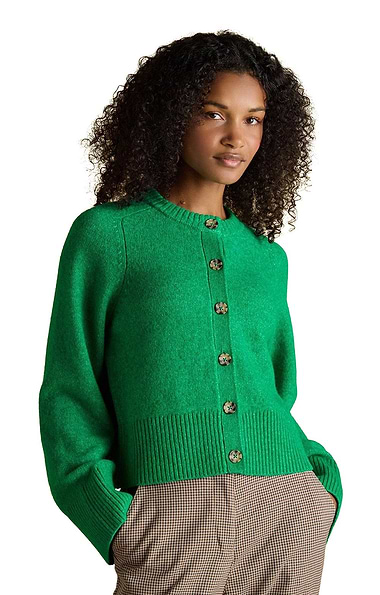 Ladies Joules Esme Relaxed Knit Cardigan