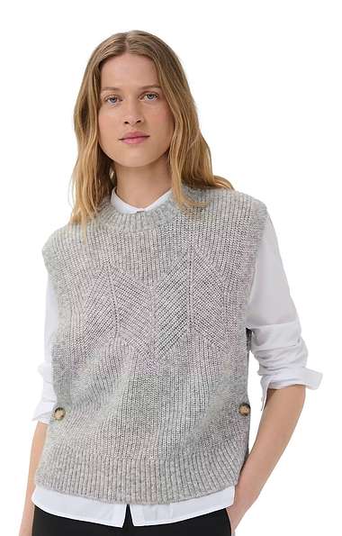 Ladies Part Two Charlye Wool Blend Knit Tank