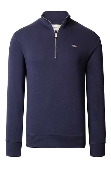 Ladies Gant Shield Half Zip Sweatshirt