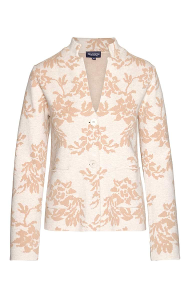 Ladies Pure Cotton Floral Blazer