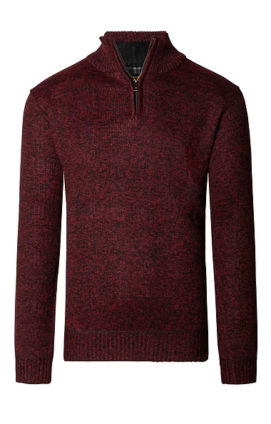 Men's Carabou T-Zip Knitted Jumper