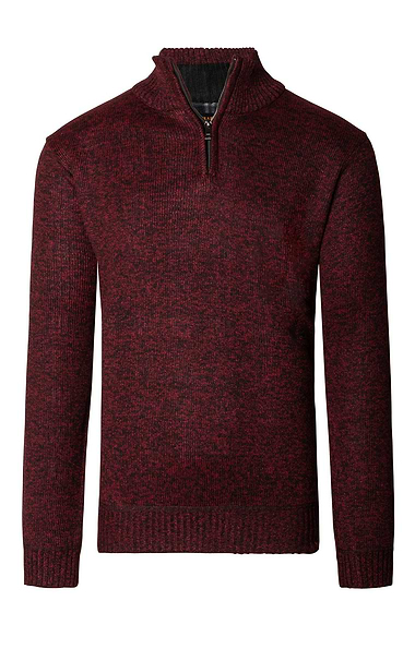 Men's Carabou T-Zip Knitted Jumper