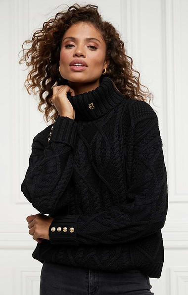 Ladies Holland Cooper Noveli Roll Neck Knit