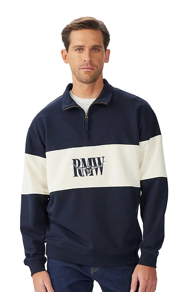 R.M. Williams Heritage Quarter Zip Sweatshirt