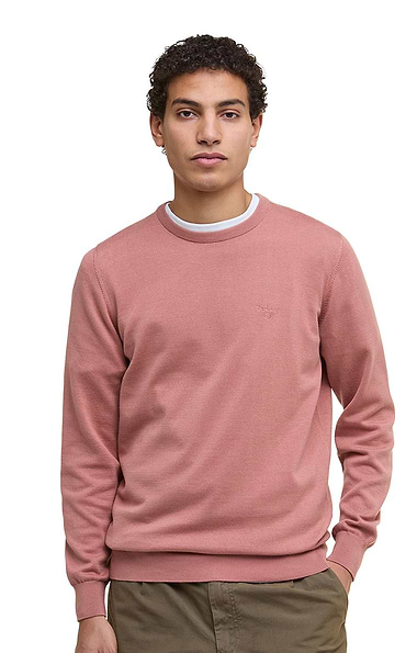 Men's Barbour Pima cotton crew neck sweater