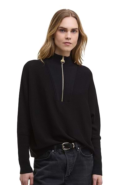 Ladies Barbour International Lola Knitted Jumper