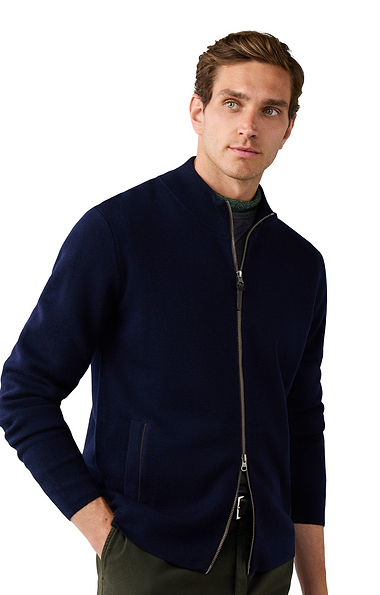 Men's Hackett London Milano Full-Zip Cardigan