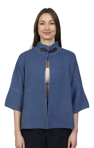 Ladies Tab Neck Cardigan