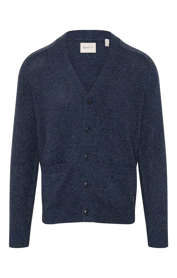 Men's Gant Wool Mouliné Cardigan