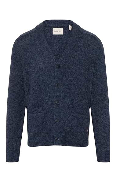 Men's Gant Wool Mouliné Cardigan