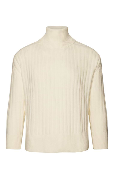 Ladies Gant Wool Ribbed Turtleneck