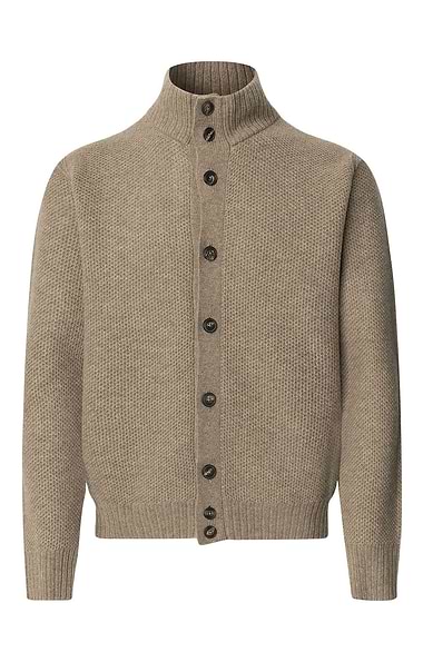 Men's Hackett London Honeycomb Button Cardigan