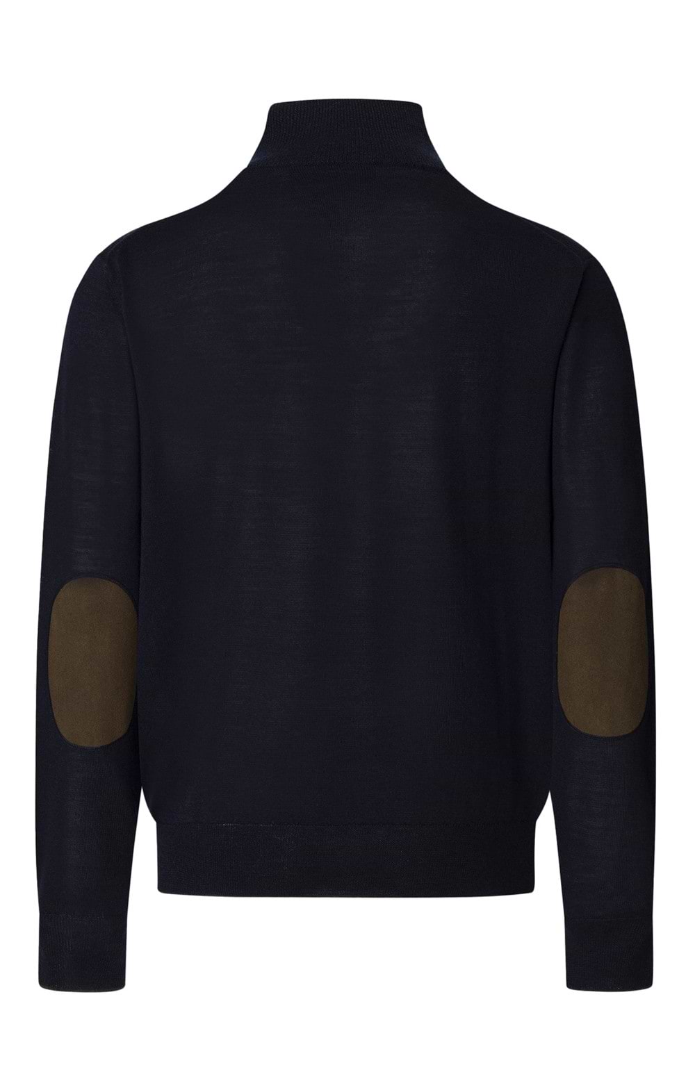 Men's Hackett London Merino Silk Half-Zip Pullover, Navy - House