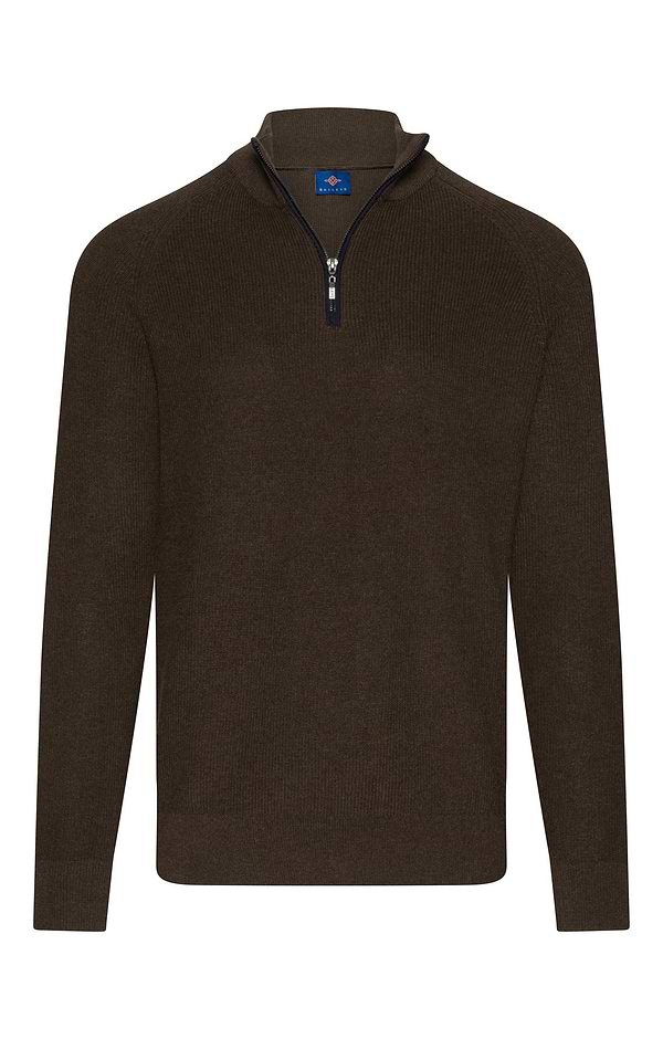 Men's Cotton Quarter-Zip Jumper