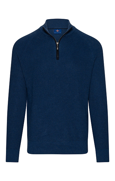 Men's Cotton Quarter-Zip Jumper