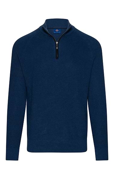 Men's Cotton Quarter-Zip Jumper