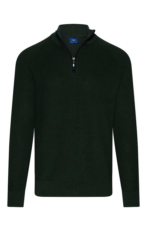 Men's Cotton Quarter-Zip Jumper