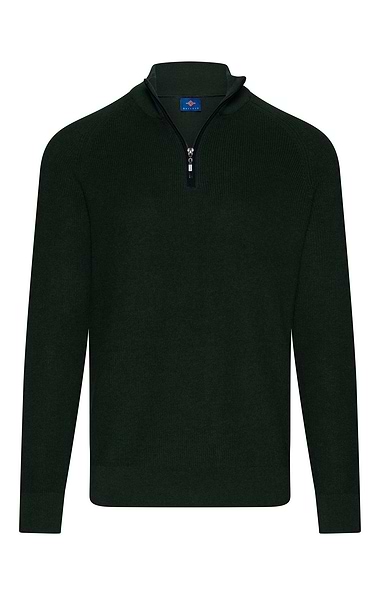 Men's Cotton Quarter-Zip Jumper