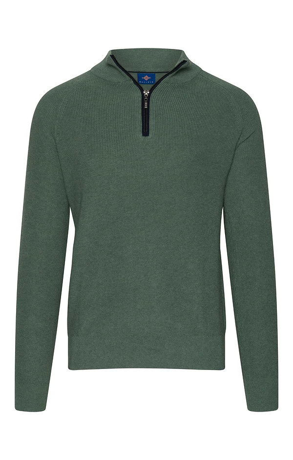 Men's Cotton Quarter-Zip Jumper