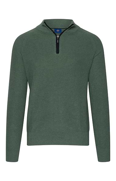 Men's Cotton Quarter-Zip Jumper