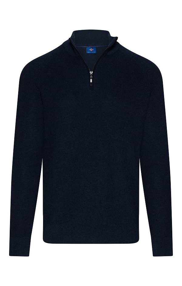 Men's Cotton Quarter-Zip Jumper