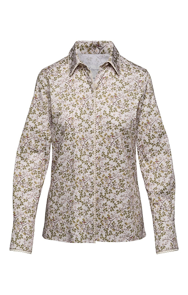 Ladies House of Bruar Foliage Shirt