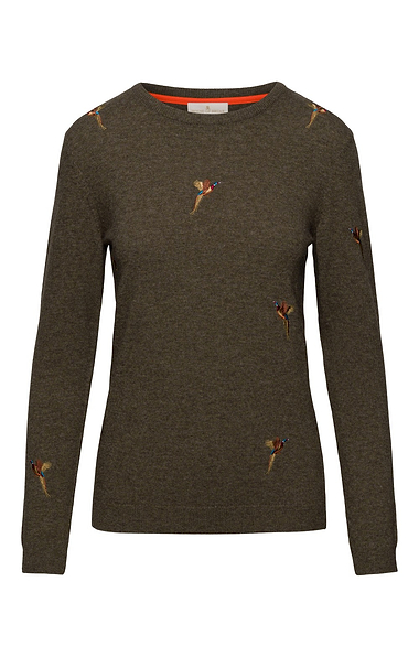 Ladies House of Bruar Pheasant Jumper