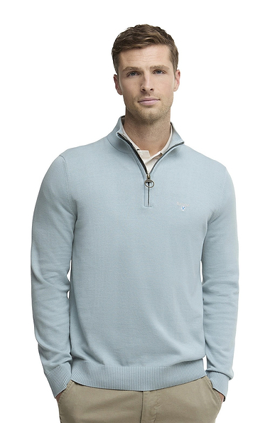 Men's Barbour Lingwood Compact Cotton Half Zip Sweater
