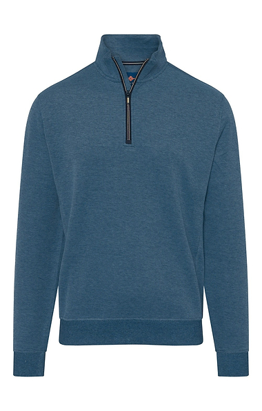 Men's Cotton T-Zip Sweatshirt