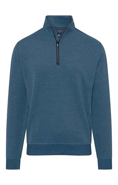 Men's Cotton T-Zip Sweatshirt