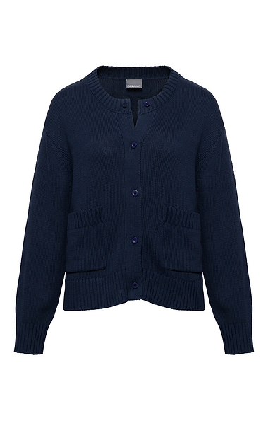 Ladies Crew Neck Cardigan