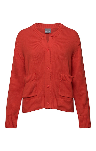 Ladies Crew Neck Cardigan