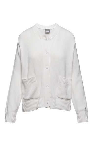 Ladies Crew Neck Cardigan