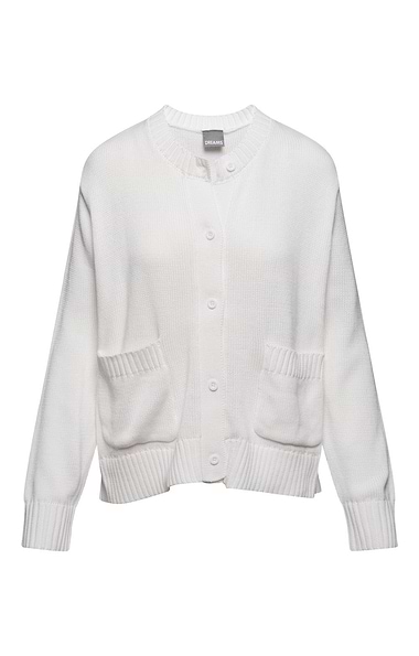 Ladies Crew Neck Cardigan