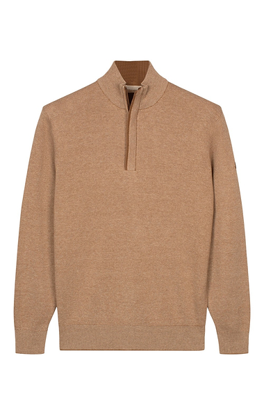 Men’s 1/4 Zip Knit Jumper
