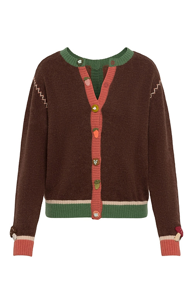 Ladies Woodland Alpaca Cardigan