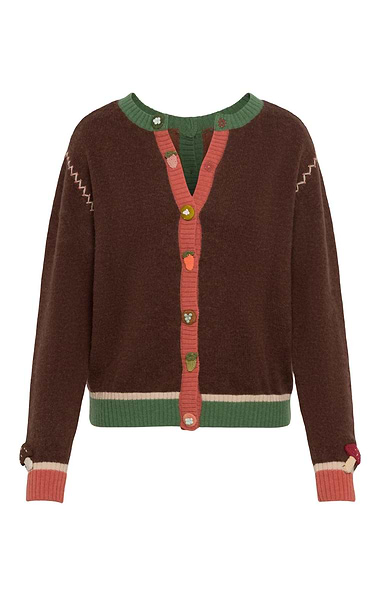 Ladies Woodland Alpaca Cardigan