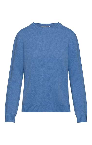 Ladies House of Bruar Cashmere Crew Neck Jumper