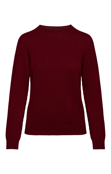 Ladies House of Bruar Cashmere Crew Neck Jumper