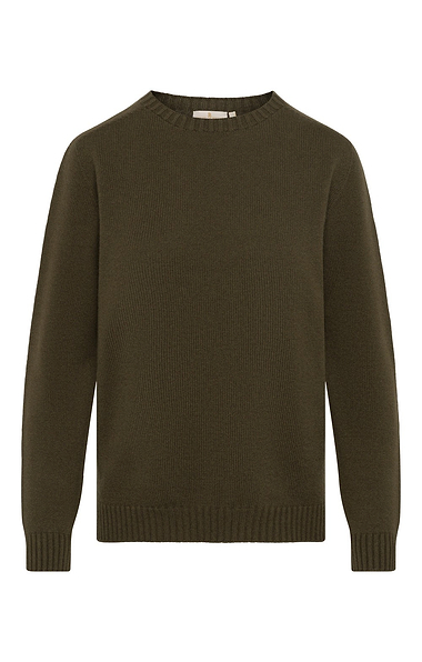 Ladies House of Bruar Cashmere Crew Neck Jumper