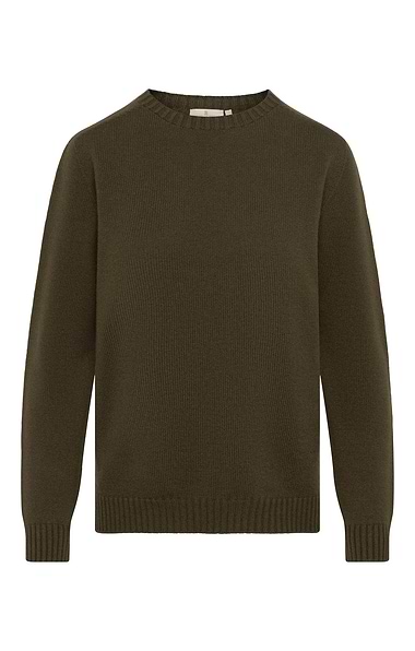 Ladies House of Bruar Cashmere Crew Neck Jumper