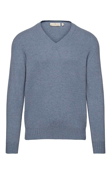 Men’s House of Bruar Cashmere V-Neck Jumper