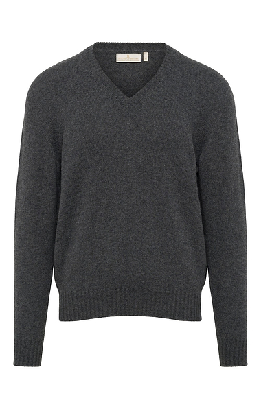 Men’s House of Bruar Cashmere V-Neck Jumper