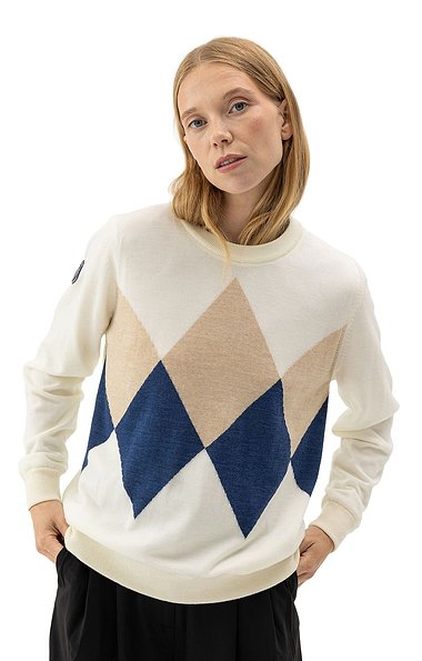 Ladies Holebrook Windproof Nelly Crew Neck Jumper