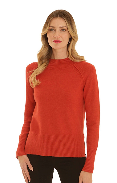 Ladies Pomodoro Turtle Neck Knit Jumper