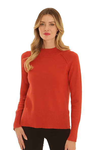Ladies Pomodoro Turtle Neck Knit Jumper