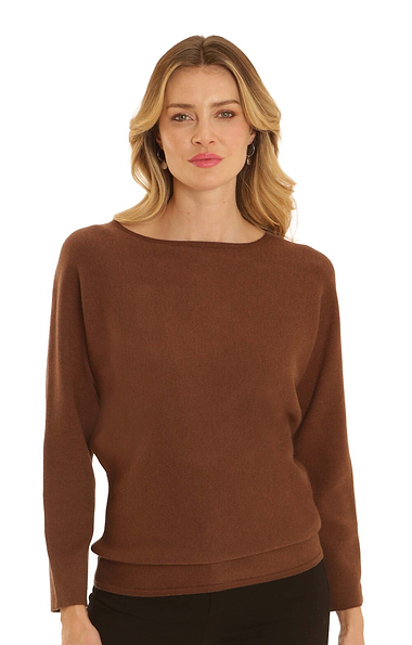 Ladies Pomodoro Essential Batwing Knit Jumper