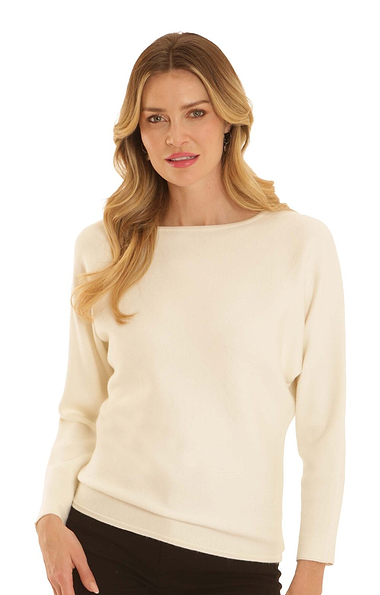 Ladies Pomodoro Essential Batwing Knit Jumper