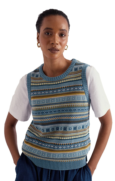 Ladies Seasalt Cove Cottage Vest